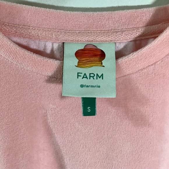 Farm Rio Velvet Crew Neck Pullover Sweater - Picture 4 of 8